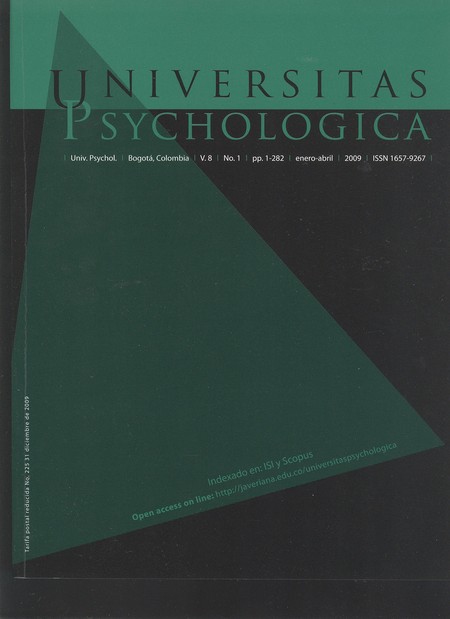 Revista Universitas Psychologi...