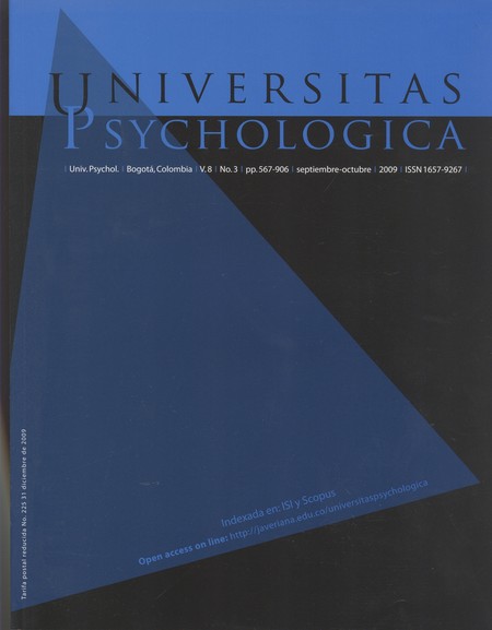 Revista Universitas Psychologi...