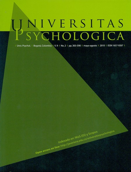 Revista Universitas Psychologi...
