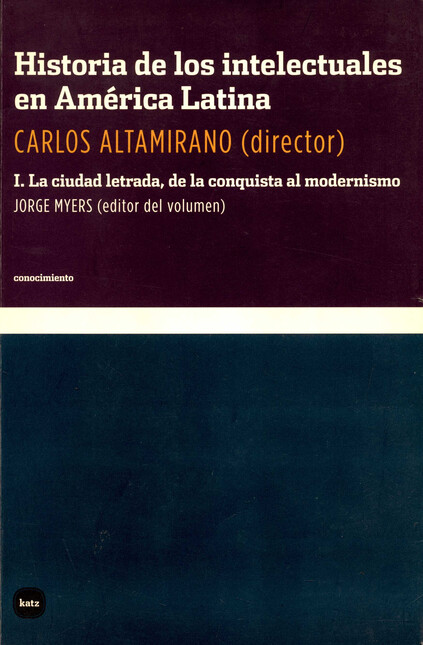 Historia de los intelectuales ...