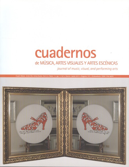 Rev. Cuadernos de música Vol.8...