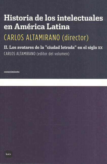 Historia de los intelectuales ...