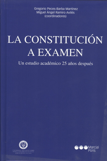 La constitución a exámen. Un e...