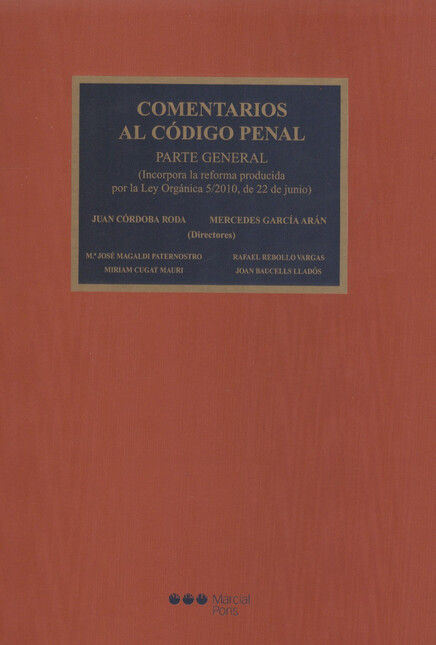 Comentarios al código penal. P...