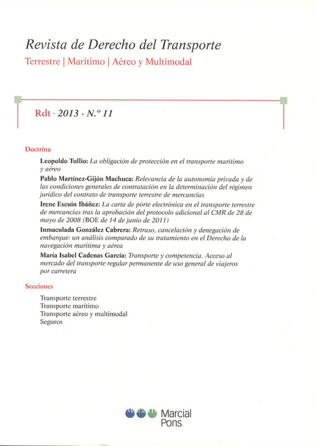 Revista de Derecho del Trasnpo...
