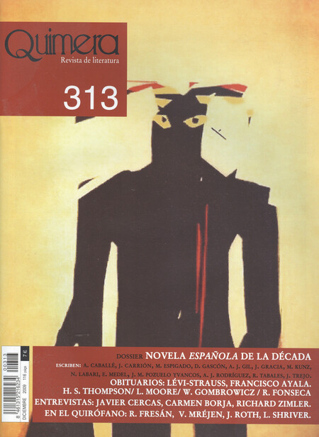 Revista Quimera No.313  Novela...