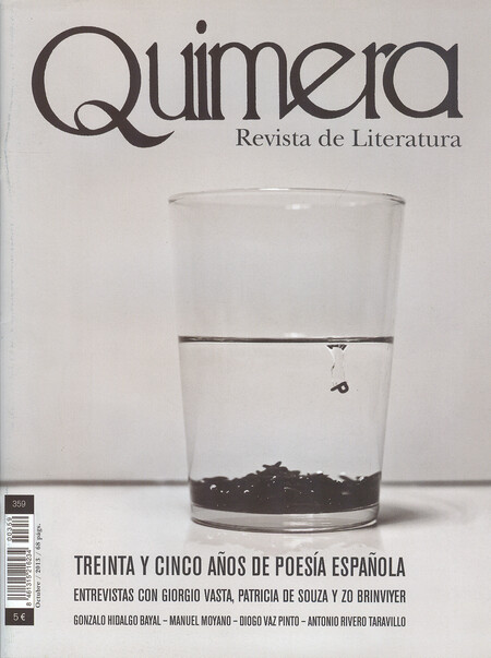Revista Quimera No. 359. Trein...