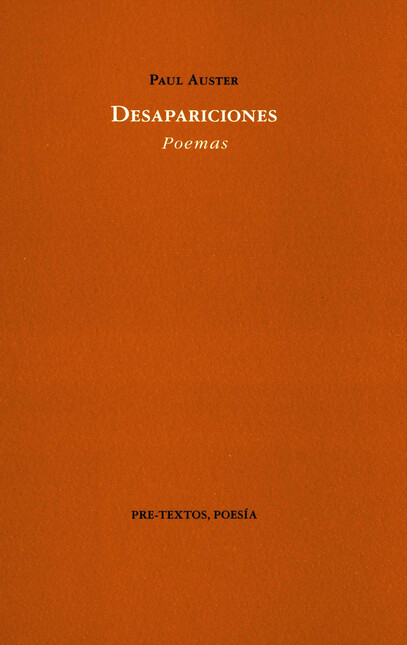 Desapariciones. Poemas (1970-1...