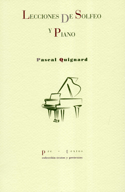 Lecciones de solfeo y piano