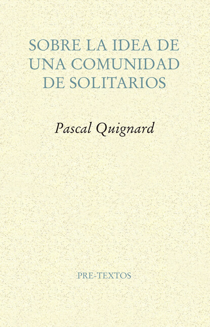 Sobre la idea de una comunidad...