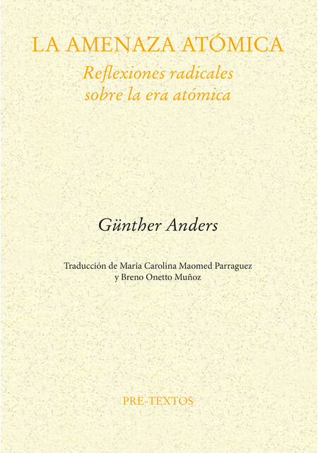 La amenaza atómica. Reflexione...