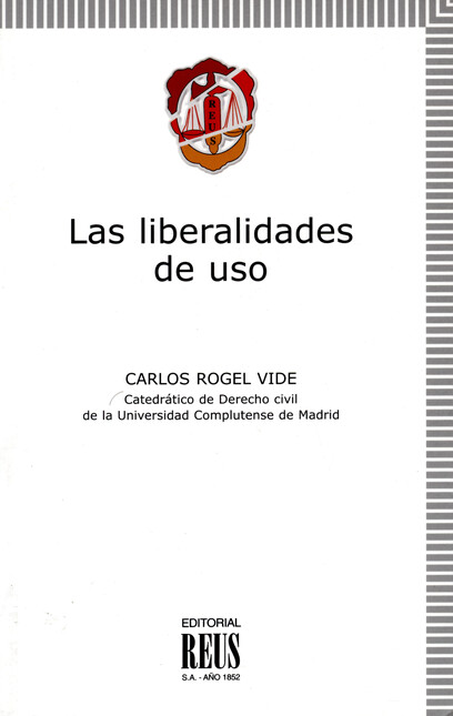 Las liberalidades de uso