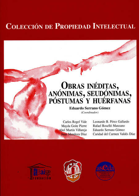 Obras inéditas, anónimas, seud...
