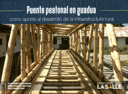 Puente peatonal en guadua como...