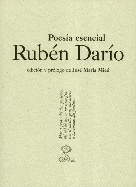 Rubén Darío. Poesía esencial