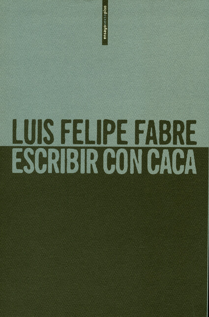 Escribir con caca