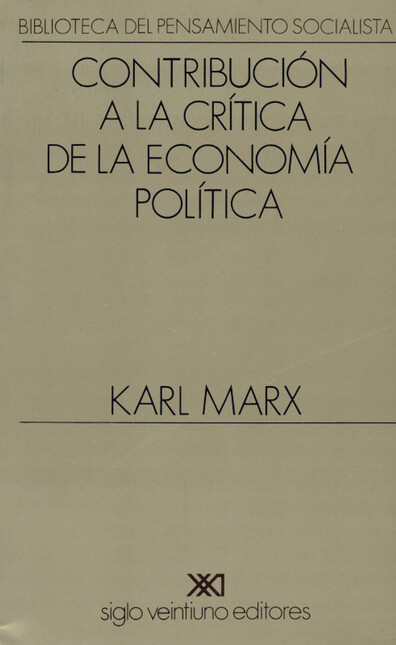 Contribución a la crítica de l...