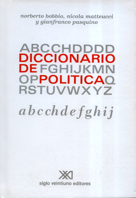 Diccionario de política. Dos t...