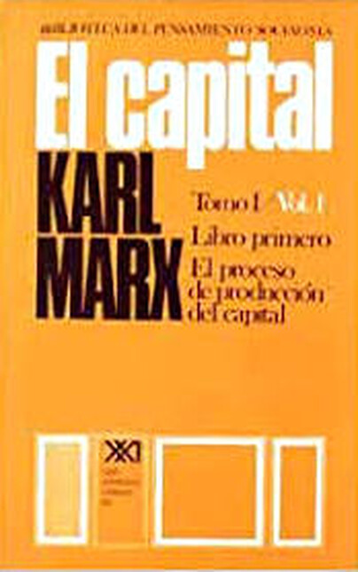 El capital Tomo I / Vol.1 Libr...