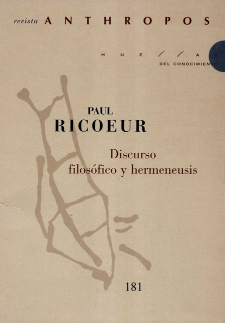 Paul Ricoeur. Discurso filosóf...