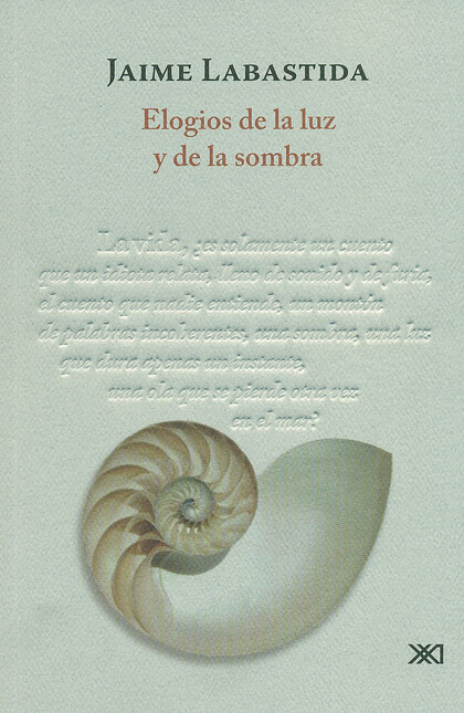 Elogios de la luz y de la somb...