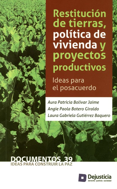 Restitución de tierras, políti...