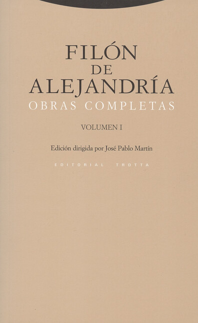 Filón de Alejandría. Obras com...
