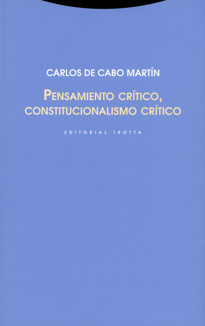 Pensamietno crítico, constituc...
