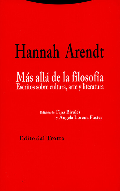 Más allá de la filosofía. Escr...