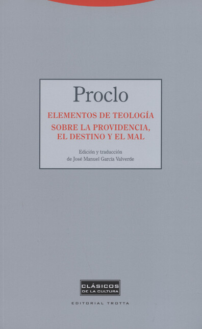 Elementos de teología sobre la...