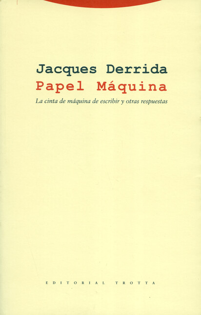 Papel máquina. La cinta de máq...