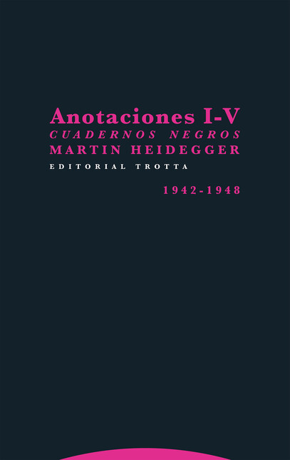 Anotaciones I-V. Cuadernos neg...