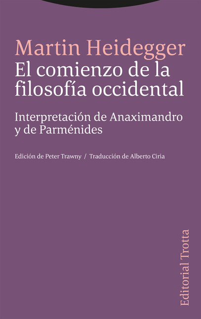 El comienzo de la filosofía oc...