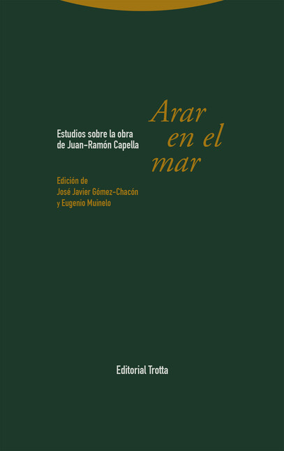 Arar en el mar. Estudios sobre...