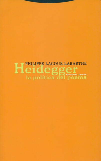 Heidegger la política del poem...