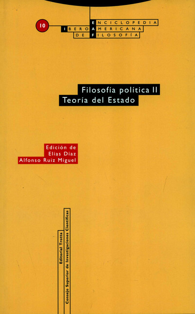 Filosofia política II. Teoría ...