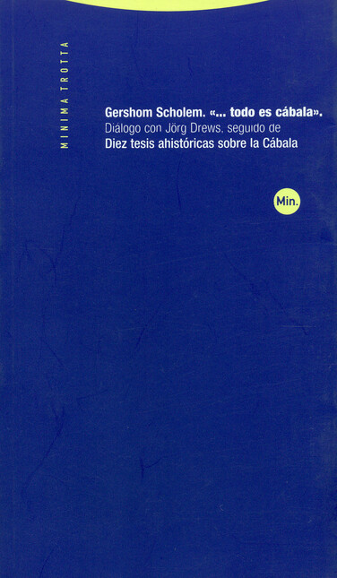 Todo es Cábala. Diez tesis ahi...