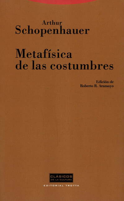 Metafísica de las costumbres