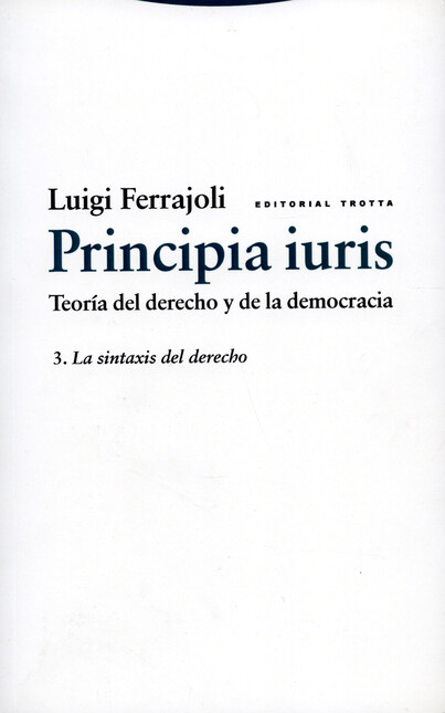 Principia iuris Volumen.III La...