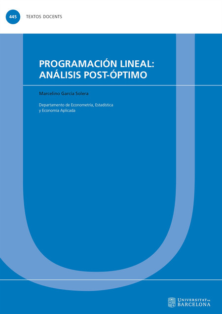 Programación lineal: análisis ...