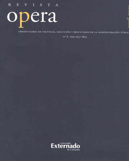 Revista Opera No.8  2008/2009