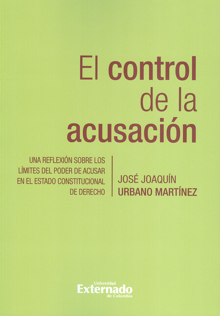El control de la acusación. Un...