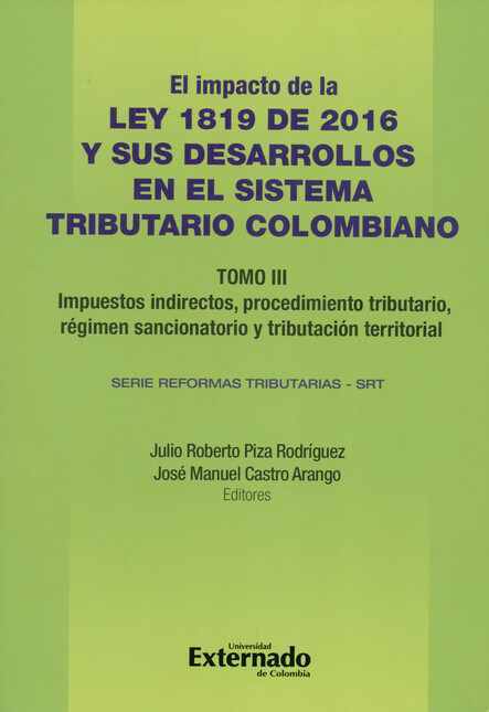 Impuestos indirectos (tomo III...