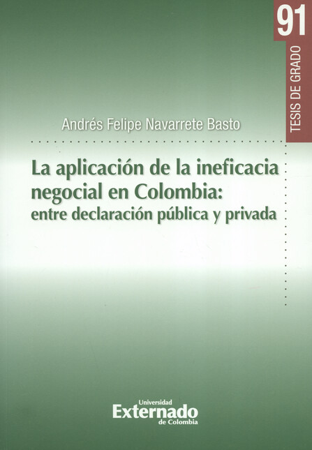 La aplicación de la ineficacia...
