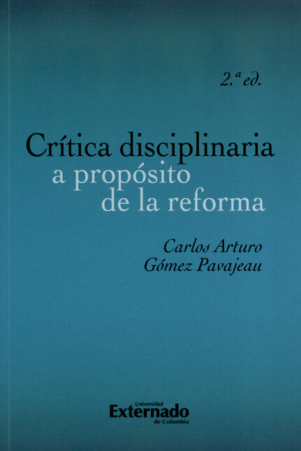 Crítica disciplinaria a propós...