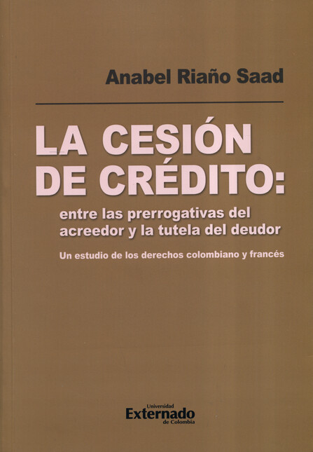 La cesión de crédito: entre la...