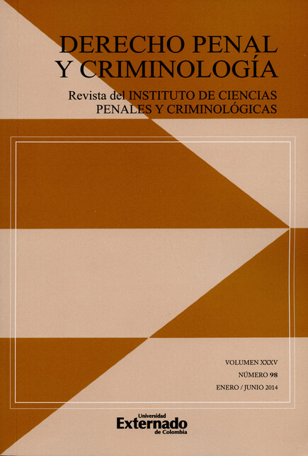 Revista Derecho penal y crimin...