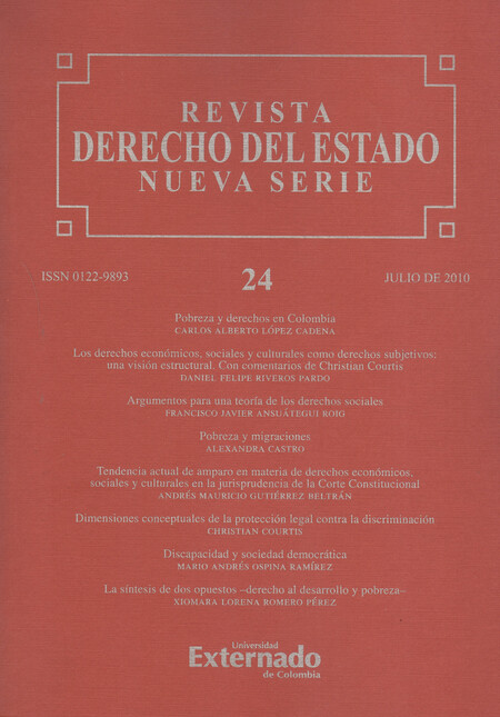 Revista Derecho del Estado No....