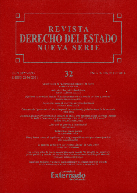 Revista Derecho del Estado No....
