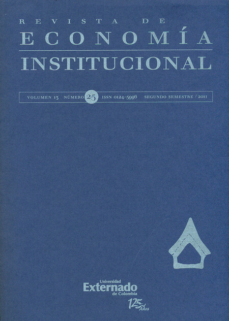 Revista Economía Institucional...